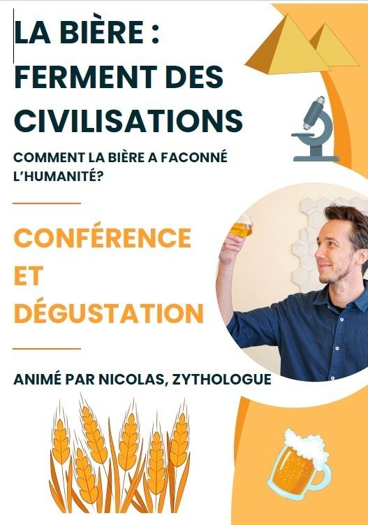 La bière ferment des civilisations, conférence interactive