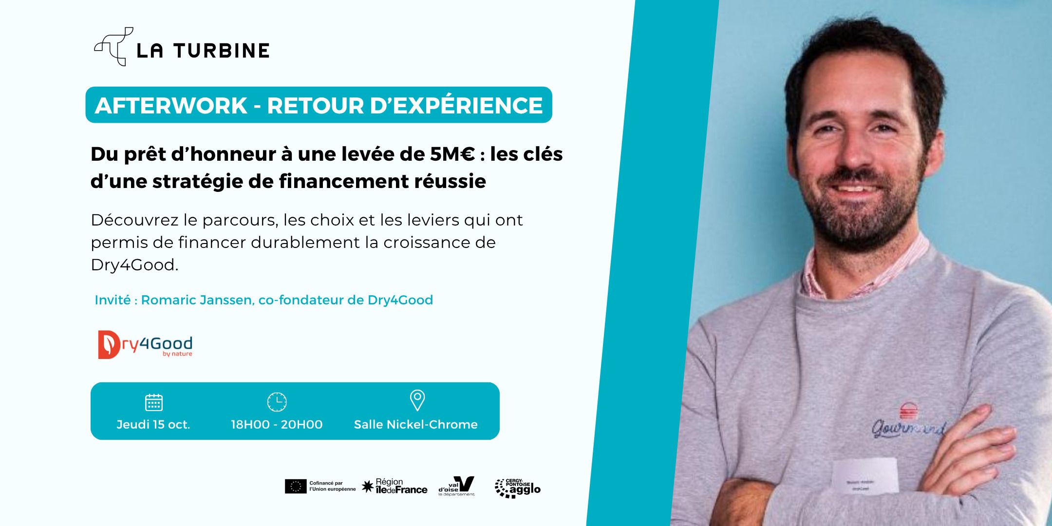 Afterwork Retour d'Expérience - Un prêt d’honneur à une levée de 5M€ : les clés d’une stratégie de financement réussie