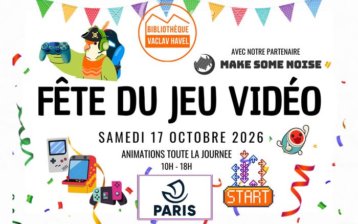 Fête du jeu vidéo !, Photo : Bibliothèque Václav Havel · OpenAgenda