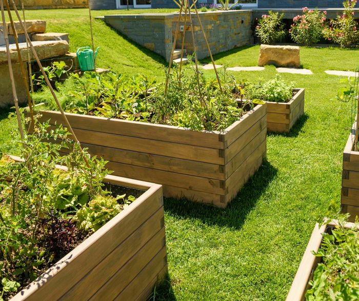 Fabrication d'un bac potager