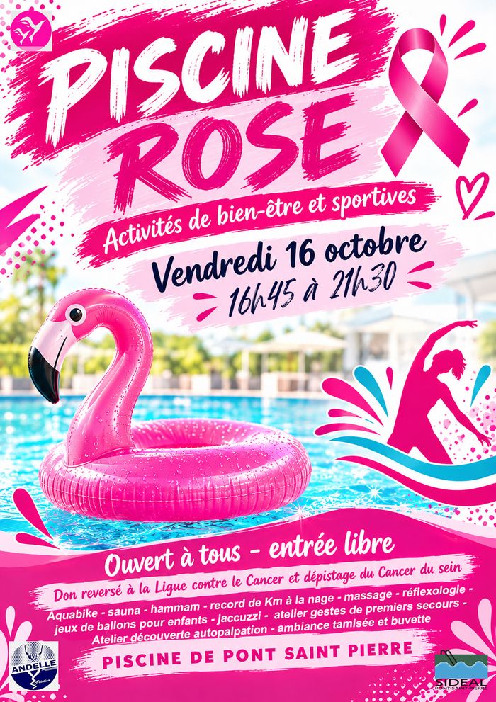 Piscine Rose