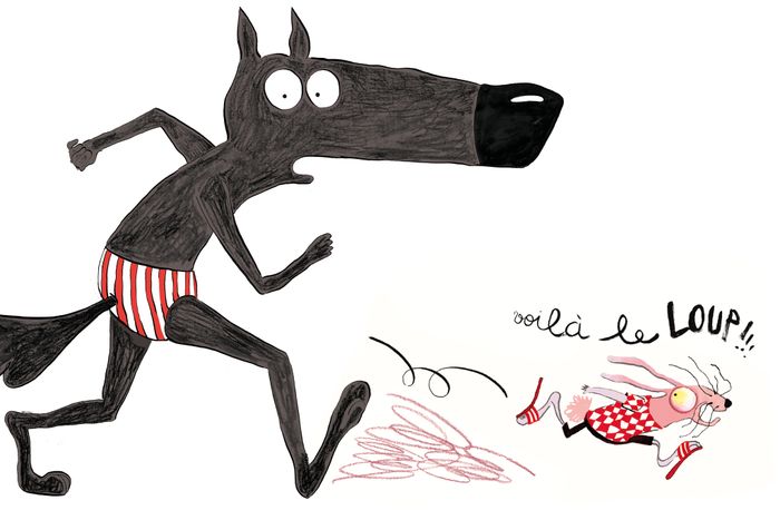 Le loup en slip