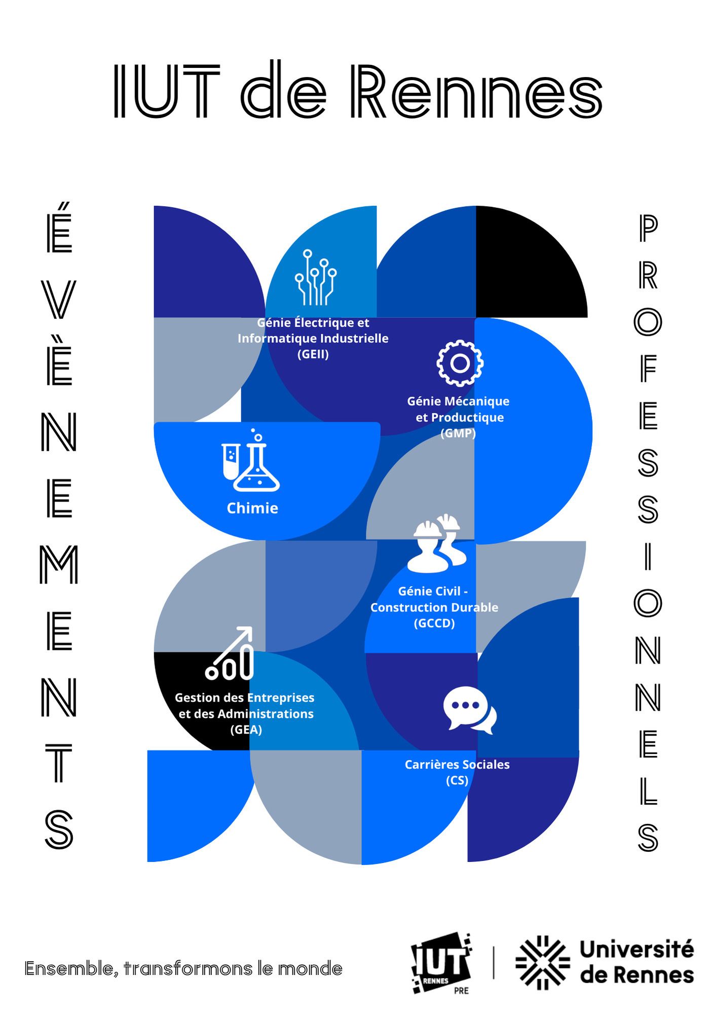 Le Pôle Relations Entreprises crée des liens entre l'université et les entreprises afin d'accompagner les étudiants dans leur préparation au monde professionnel à travers différents évènements.