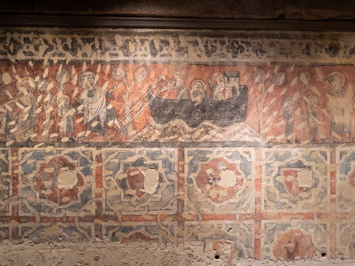 Guided tour of 13th century murals