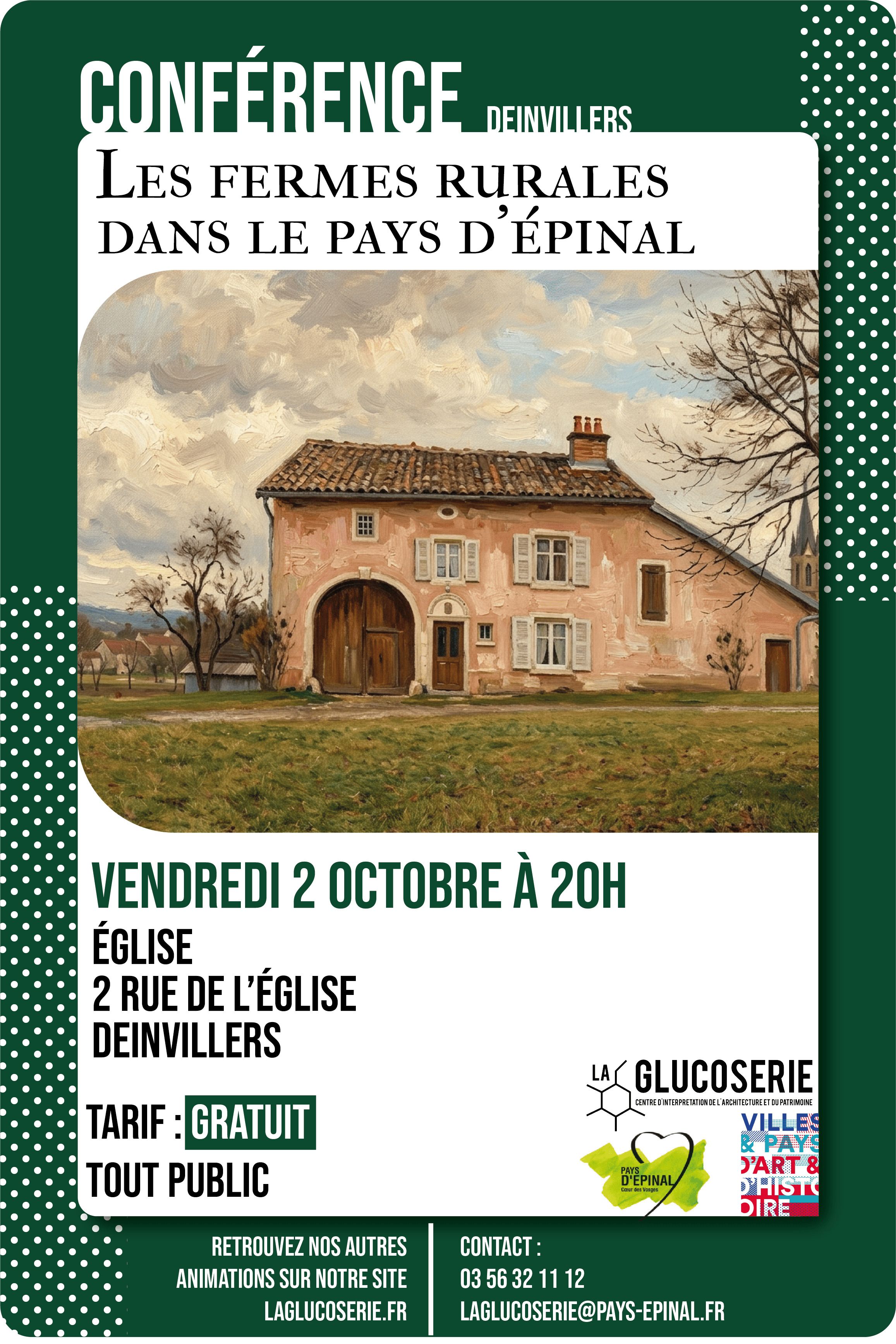 Conférence : les fermes rurales dans le pays d'Epinal