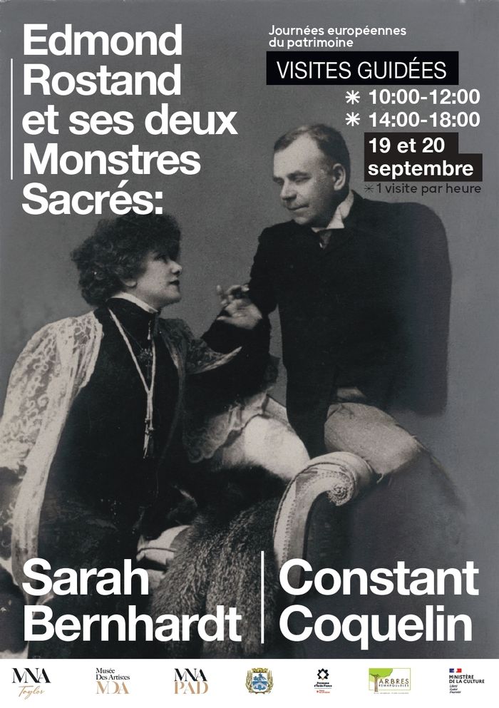 Exposition Edmond Rostand et ses 2 Monstres Sacrés: Sarah Bernhardt et Constant Coquelin