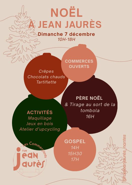 Kermesse de Noël rue Jean Jaurès
