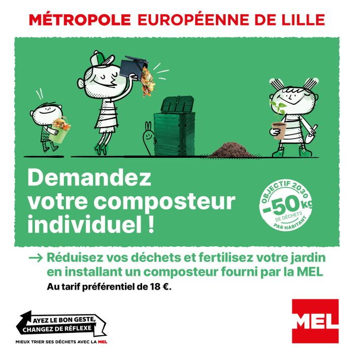 Composter ses déchets alimentaires et ses déchets de jardin