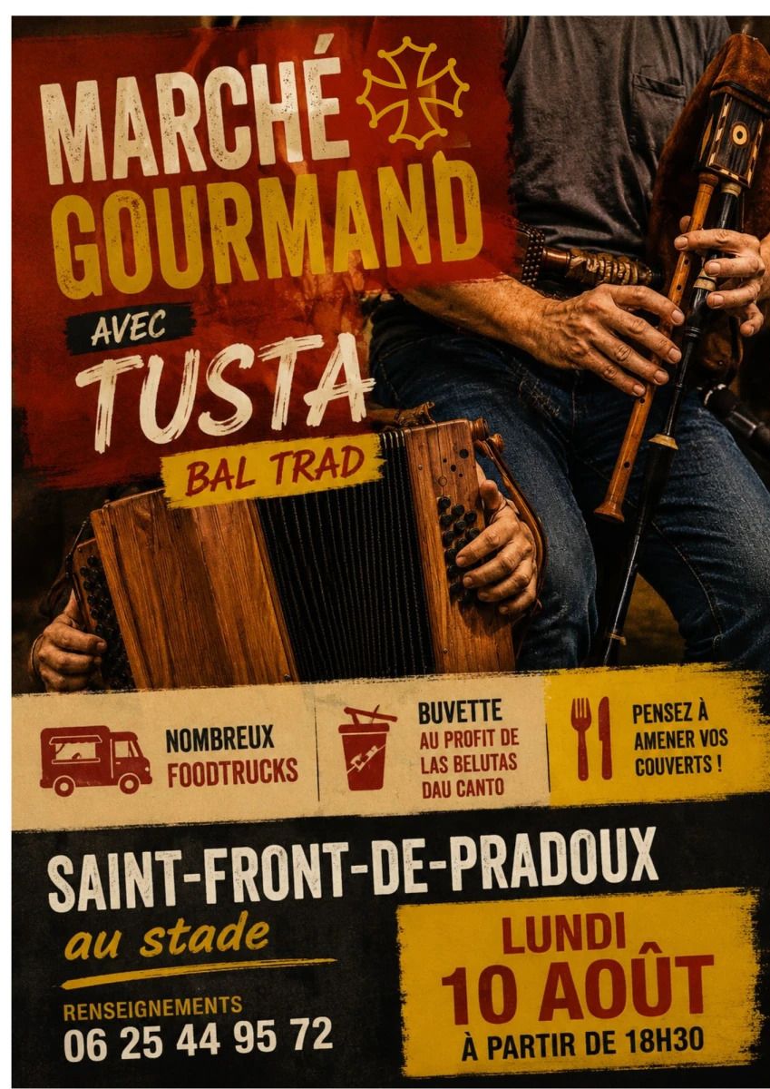 Marché gourmand et Bal avec Tusta