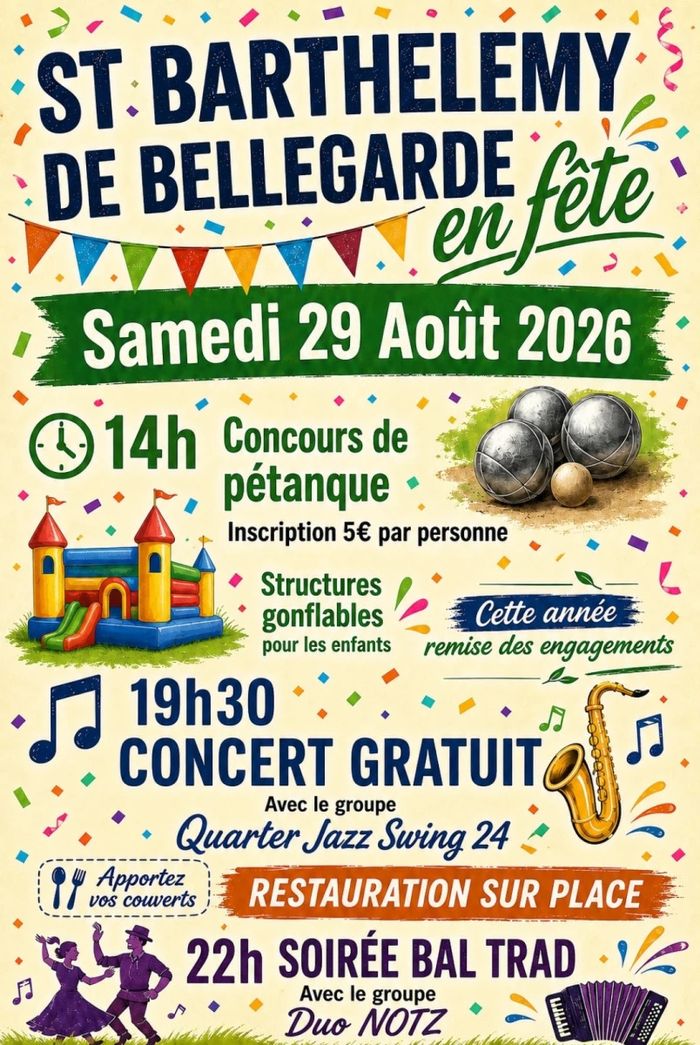Affiche — Fête patronale