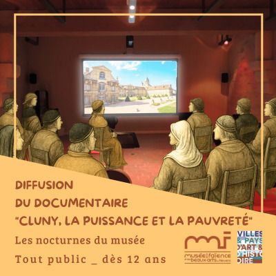 Diffusion du documentaire "Cluny, la puissance et la pauvreté"