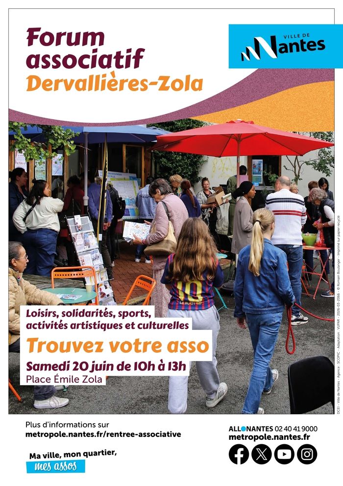 Forum associatif Dervallières Zola