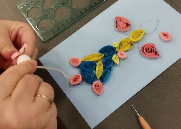 Atelier Quilling - Visite-atelier en famille