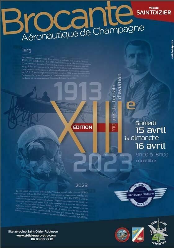 13ème Brocante Aéronautique de Champagne