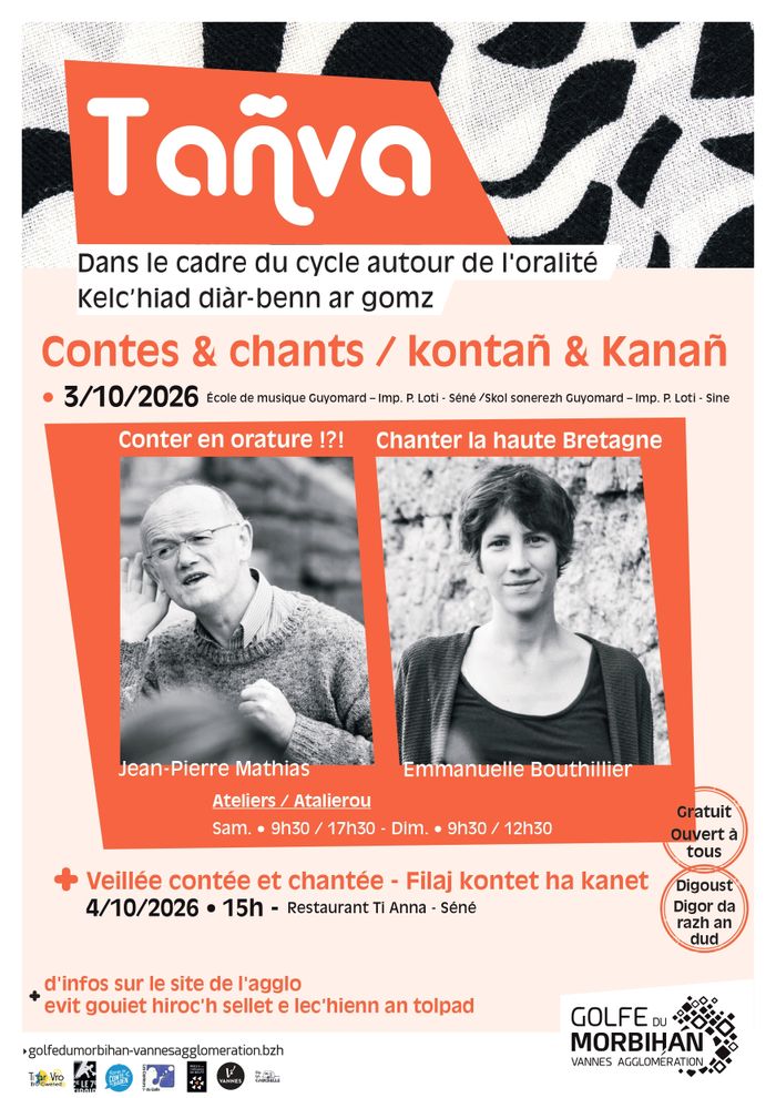 Ouvert aux adultes désireux d’apprendre à conter et / ou chanter, et disponibles pour participer aux « veillées contées et chantées ».