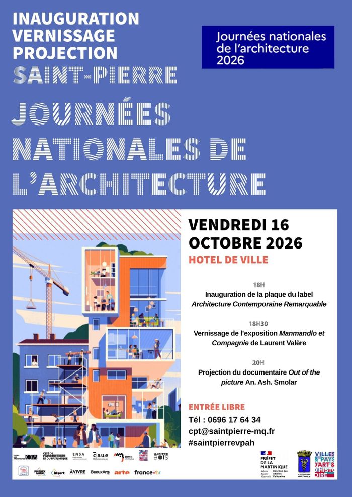 Inauguration de la plaque du label Architecture Contemporaine Remarquable