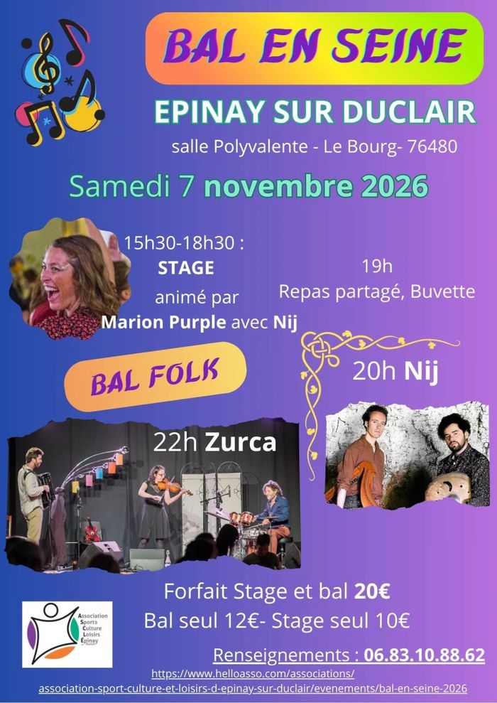 Affiche — Bal en Seine