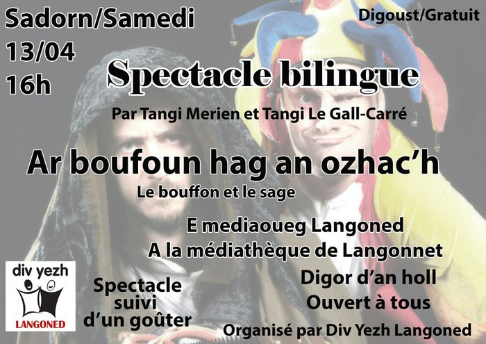 Spectacle bilingue pour les enfants