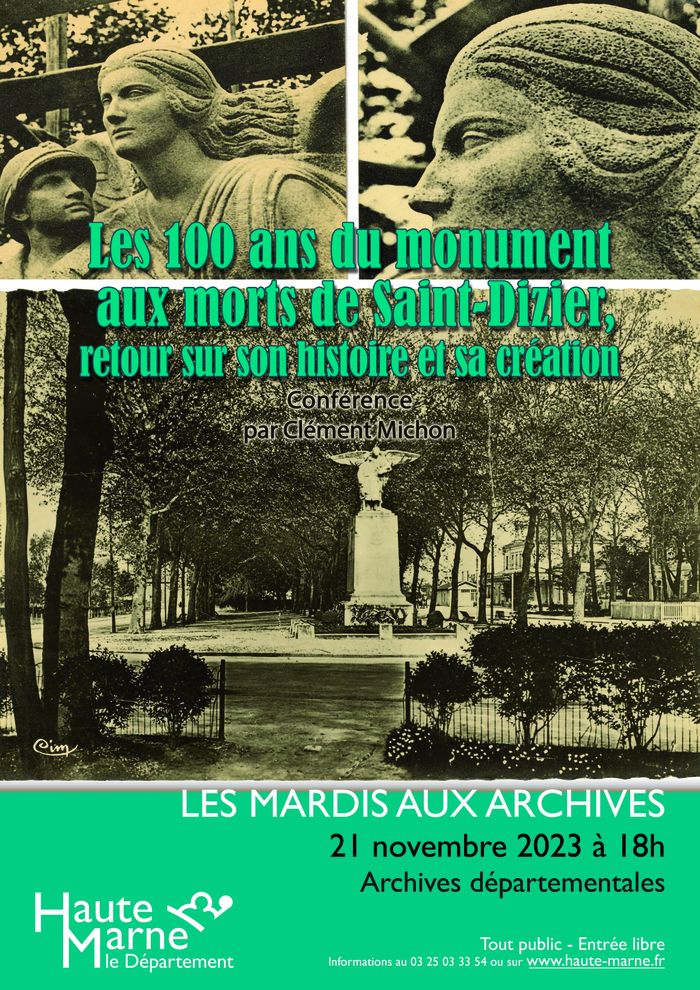 Les 100 ans du monument aux morts de Saint-Dizier, retour sur son histoire et sa création