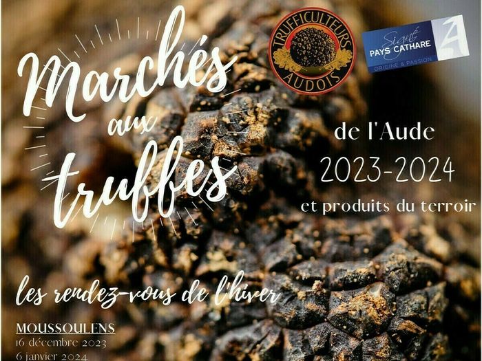 Marché aux truffes et produits de l'Aude