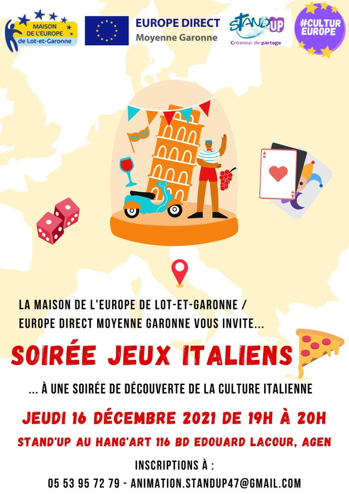 Soirée jeux italiens