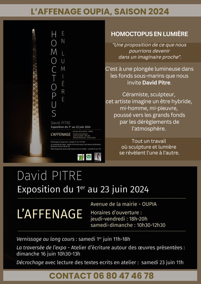 Exposition " Homoctopus en Lumière"