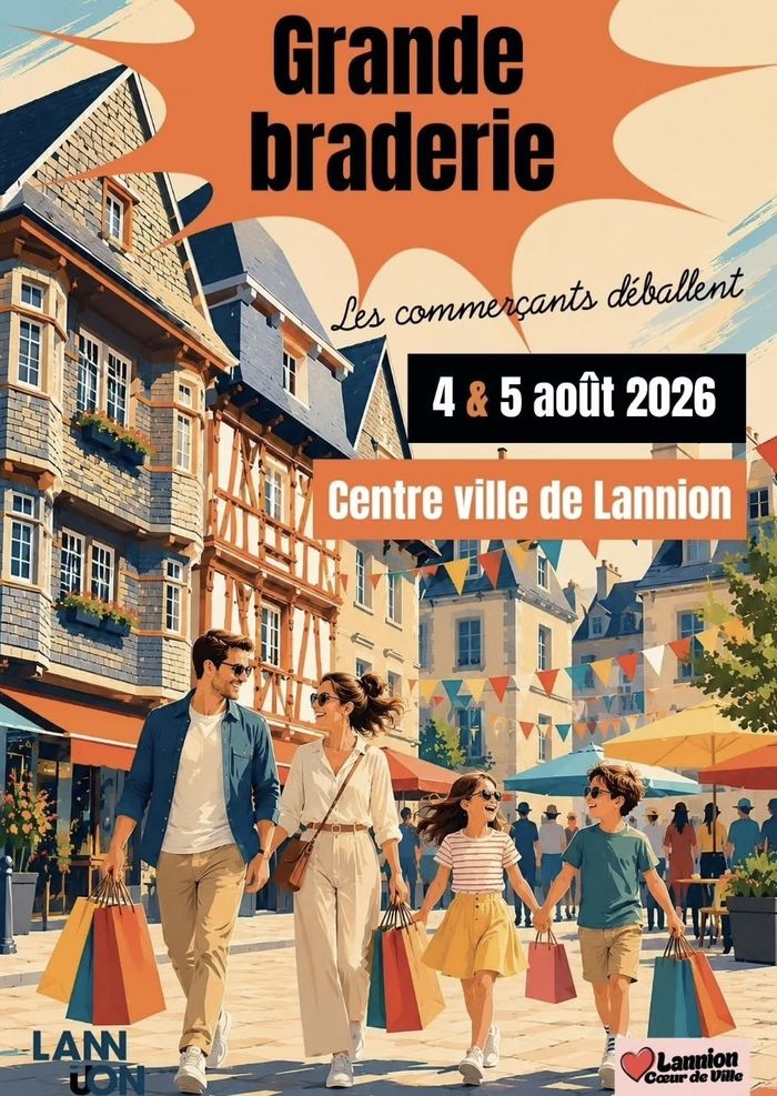 Braderie des commerçants de Lannion
