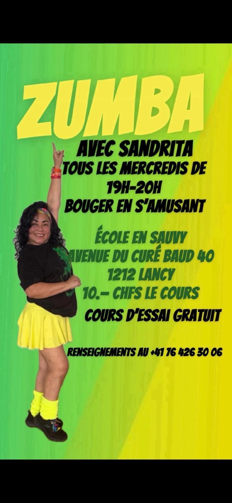 Zumba con Sandrita