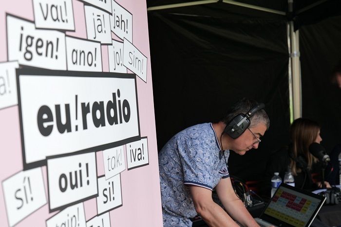 Euradio en direct des douves - Festival Aux heures d'été