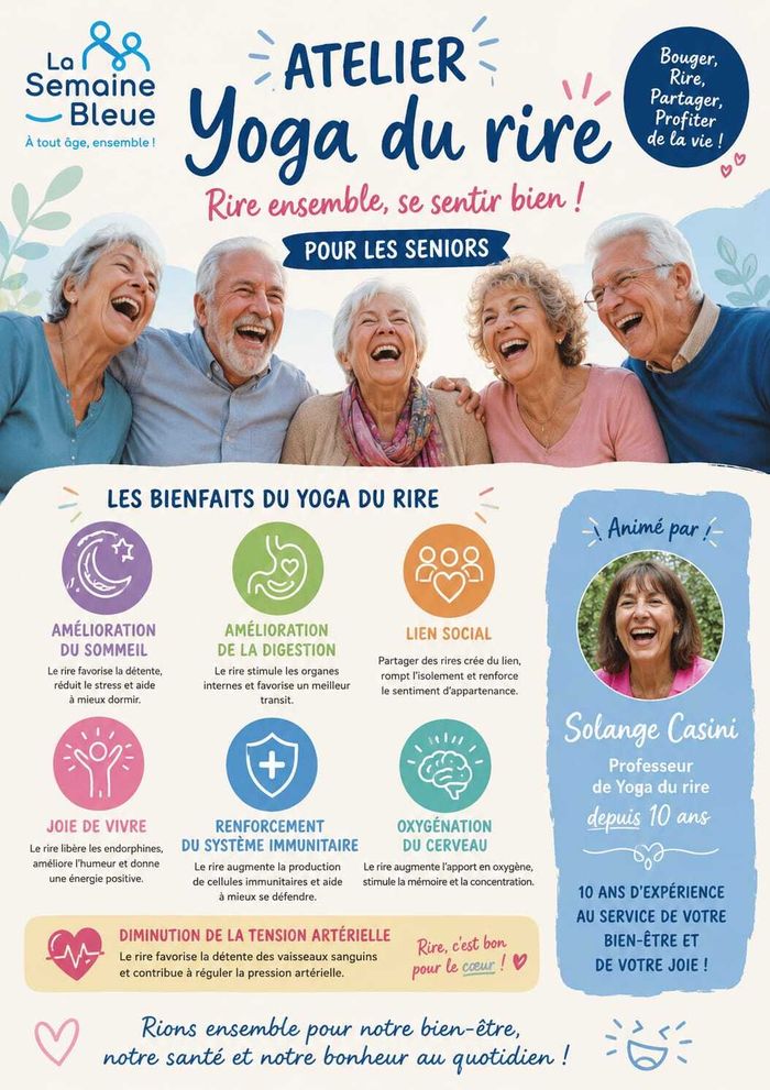 Atelier yoga du rire