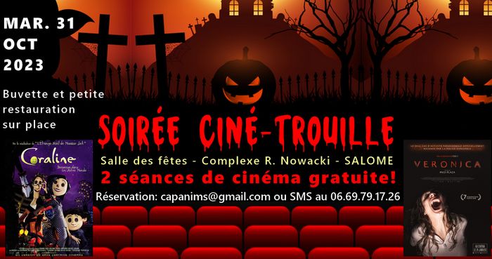 Soirée Ciné-Trouille - Halloween 2023