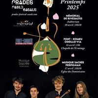 Festival Pablo Casals - Tournée de printemps avec le Quatuor Vivancos