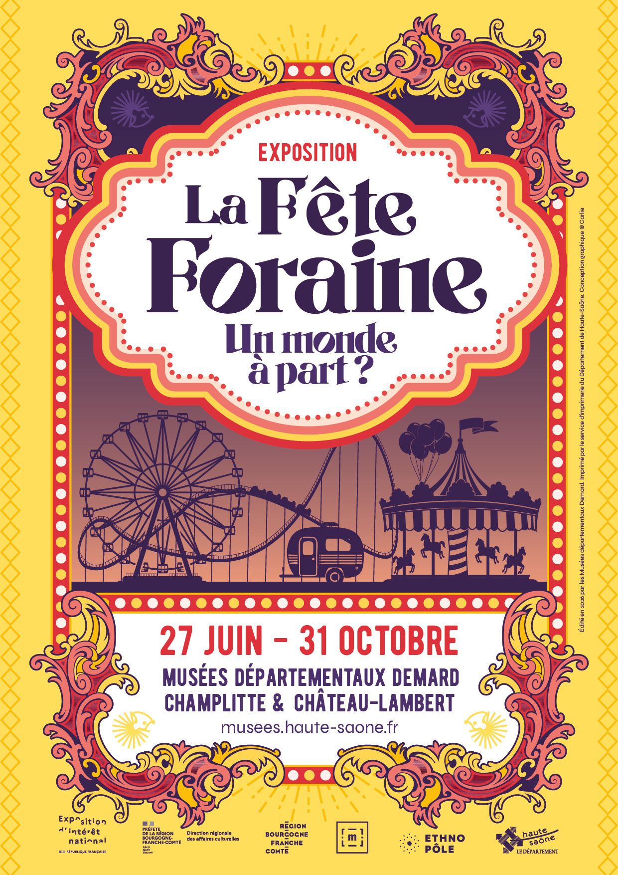 Exposition "La fête foraine. Un monde à part ?"