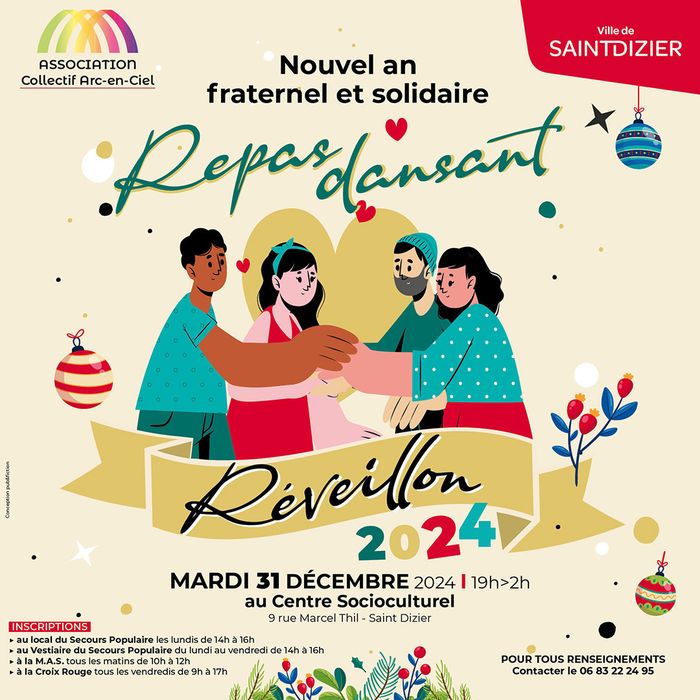 Réveillon 2024 - Nouvel an fraternel et solidaire