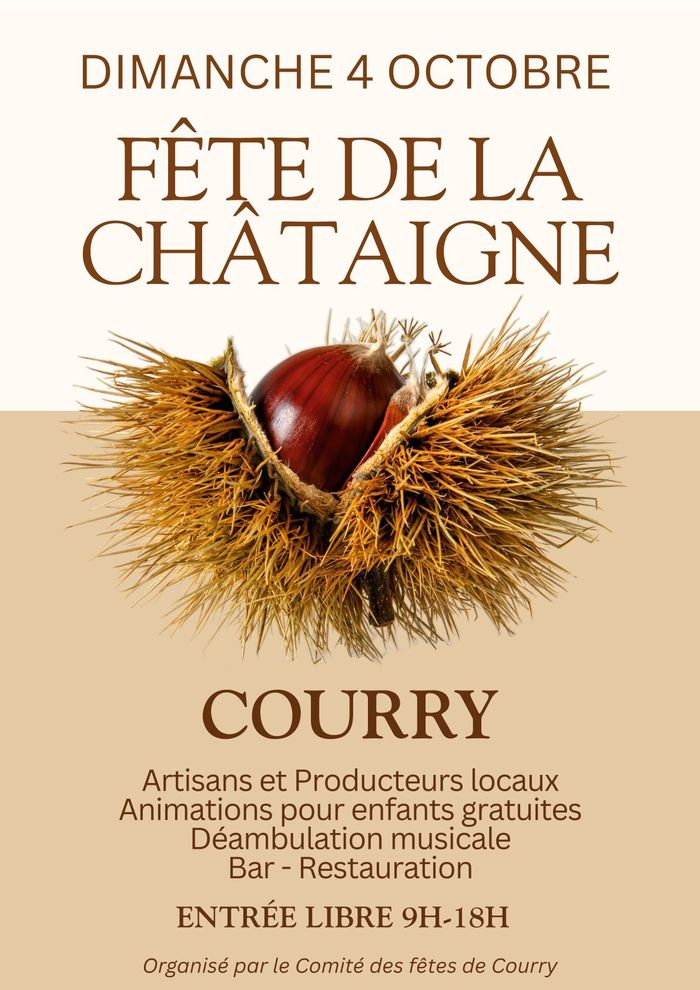 Présence sur la fête de la châtaigne de COURRY