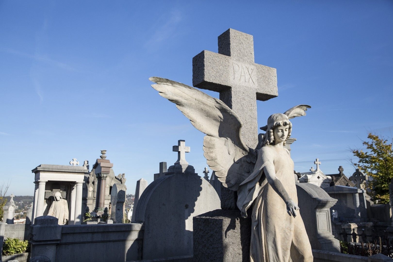 LE CIMETIÈRE DU CRÊT-DE-ROC