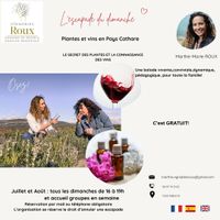 Escapade dans les vignes: les secrets des plantes et la connaissance du vin