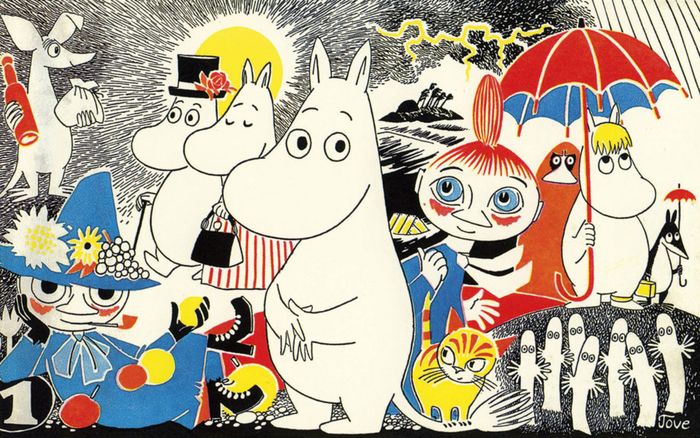 Exposition et projection « La vallée des Moomins » du 1er septembre au 3 octobre à la bibliothèque Aimé Césaire