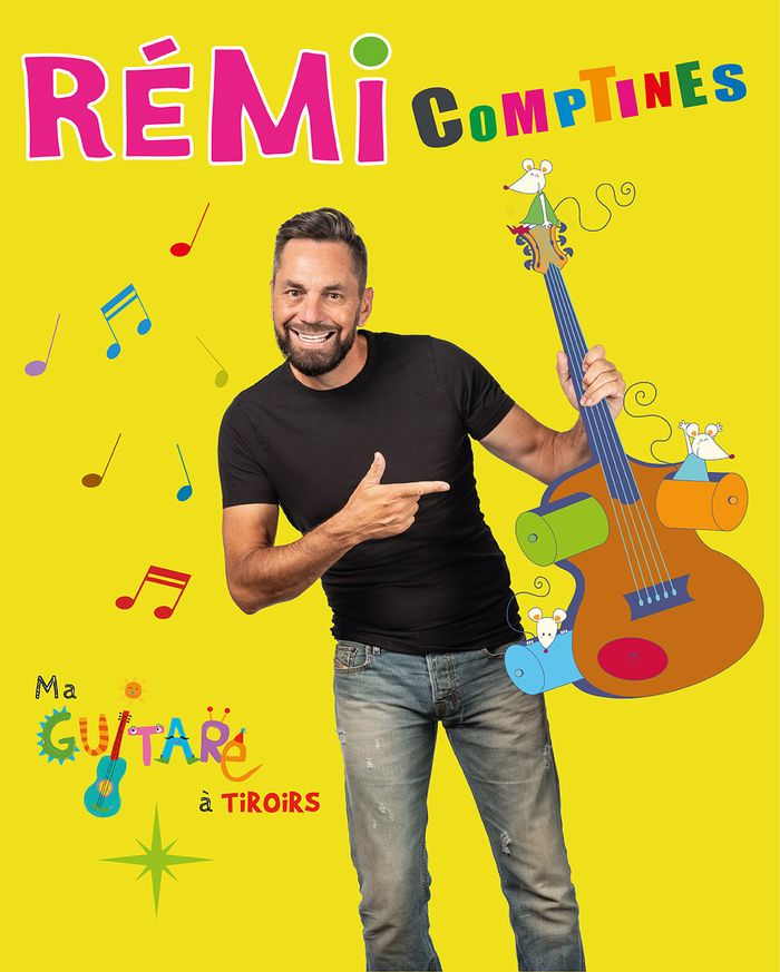 Affiche — Concert de Rémi Guichard "Ma guitare à tiroirs"