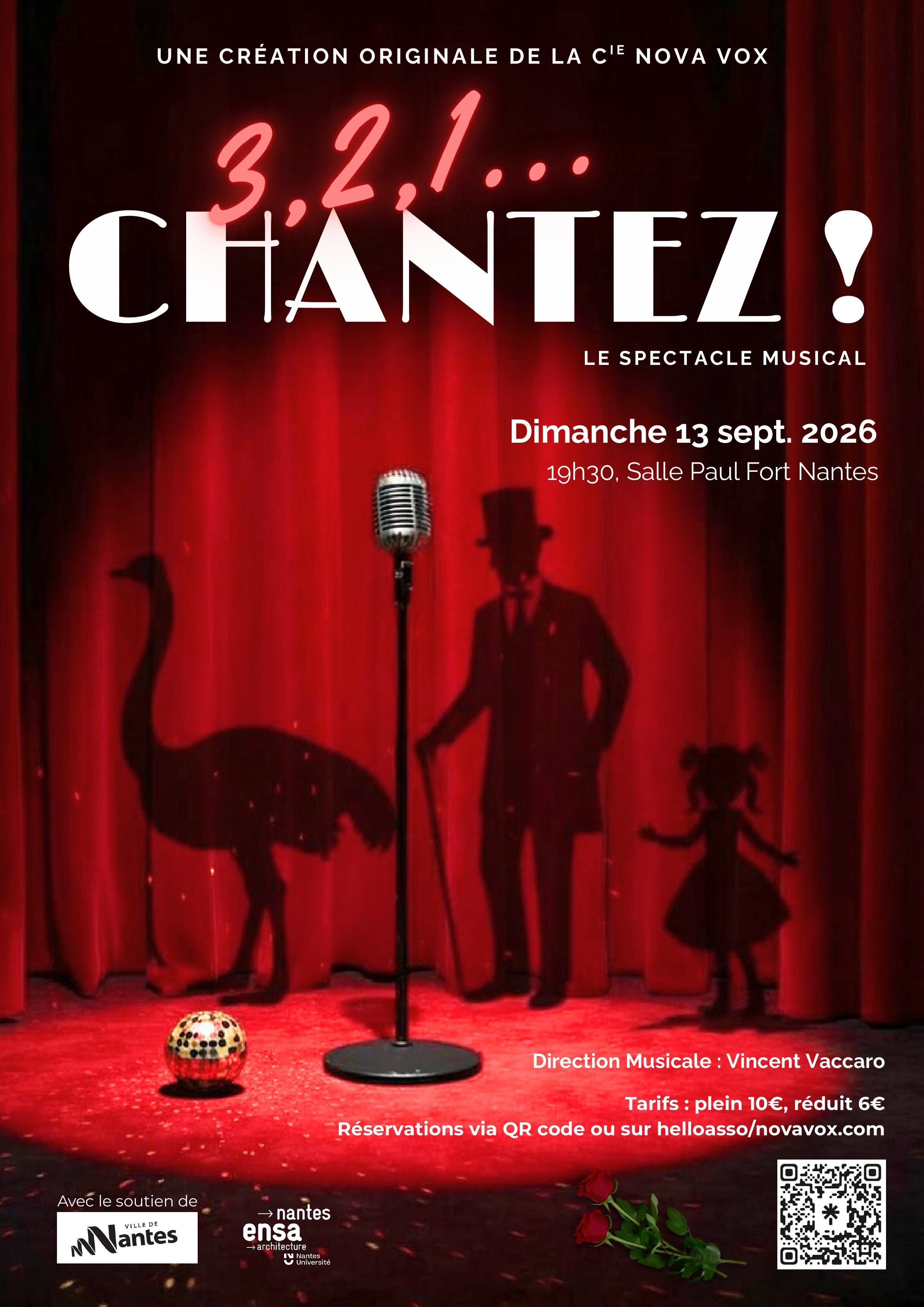 3, 2, 1, Chantez !