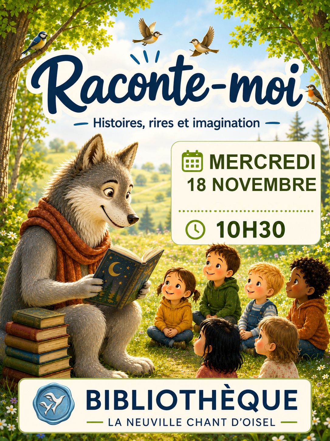 Séance de contes "Raconte-Moi"