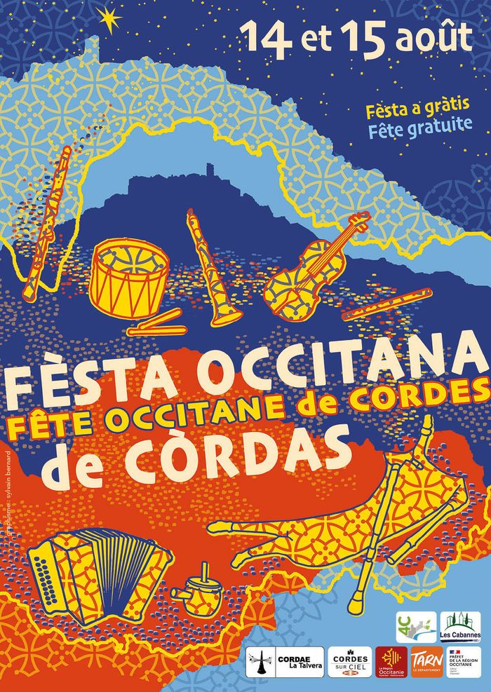 Affiche — Fèsta occitana de Còrdas