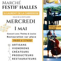 Marché Festif'Halles St Laurent de la Cabrerisse