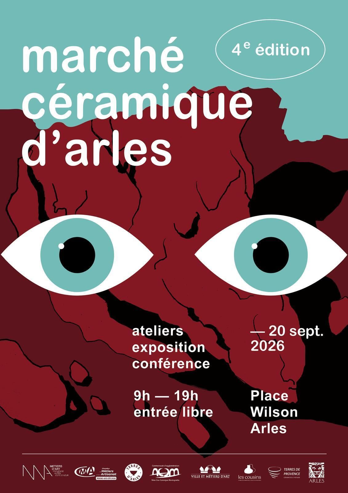 Marché céramique d'Arles