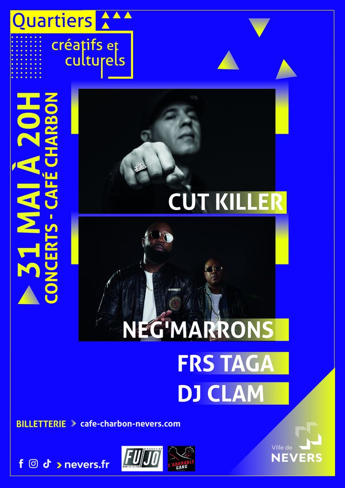 Quartiers Créatifs et Culturels Saison 3 - Concerts 31.05.2025 (complet)