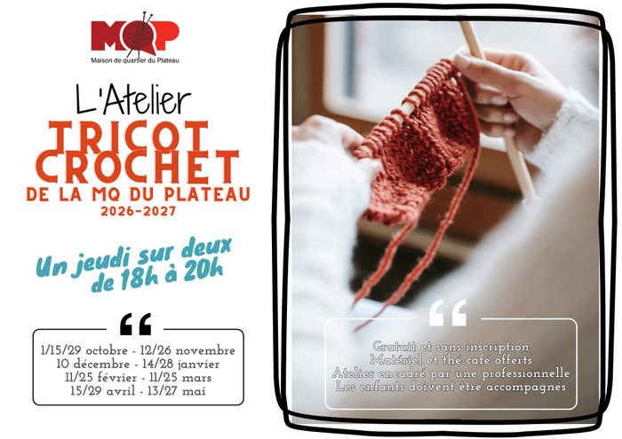 Atelier tricot & crochet