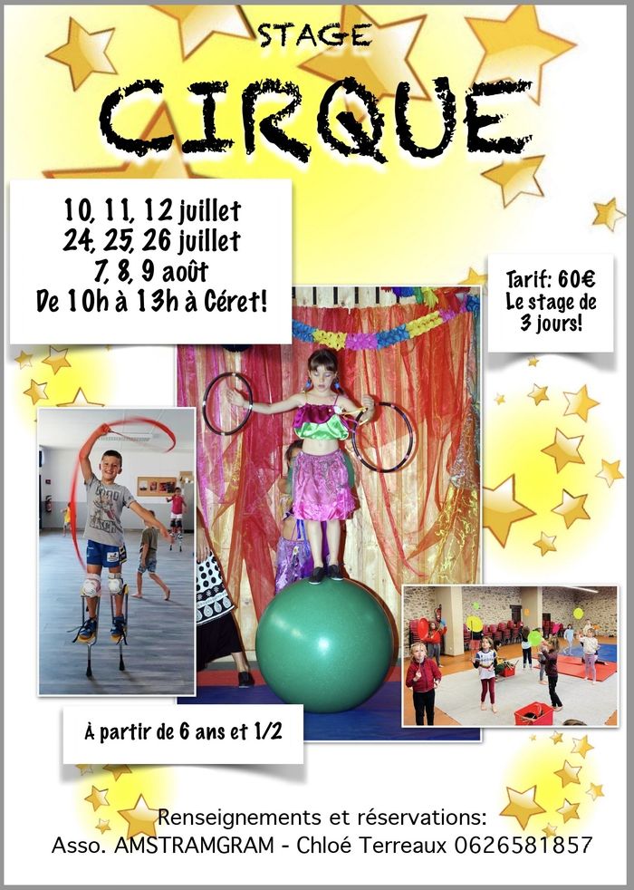 Stage de cirque