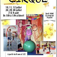 Stage de cirque