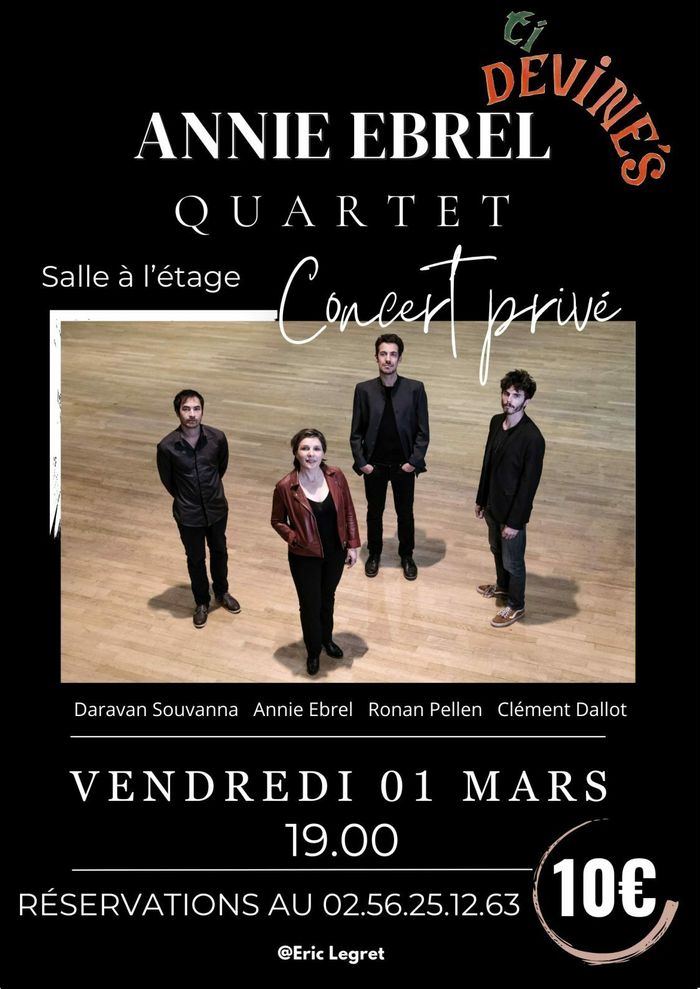 Concert d'Annie Ebrel Quartet à Rostrenen