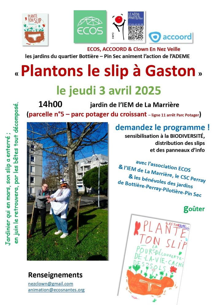 PLANTONS LE SLIP À GASTON (édition 4)